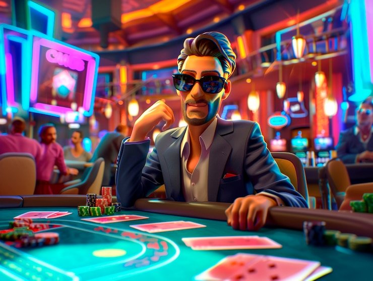 Antarmuka permainan Domino QQ di aplikasi mobile vegas gg dengan tata letak kartu yang jelas